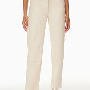 Wilfred Free Brennan high-rise utility carpenter pants in the color Gd Birch